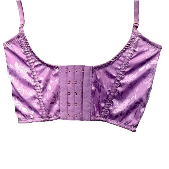 Urban Outfitters Corset Top Lavender Satin New size small - Picture 6 of 13